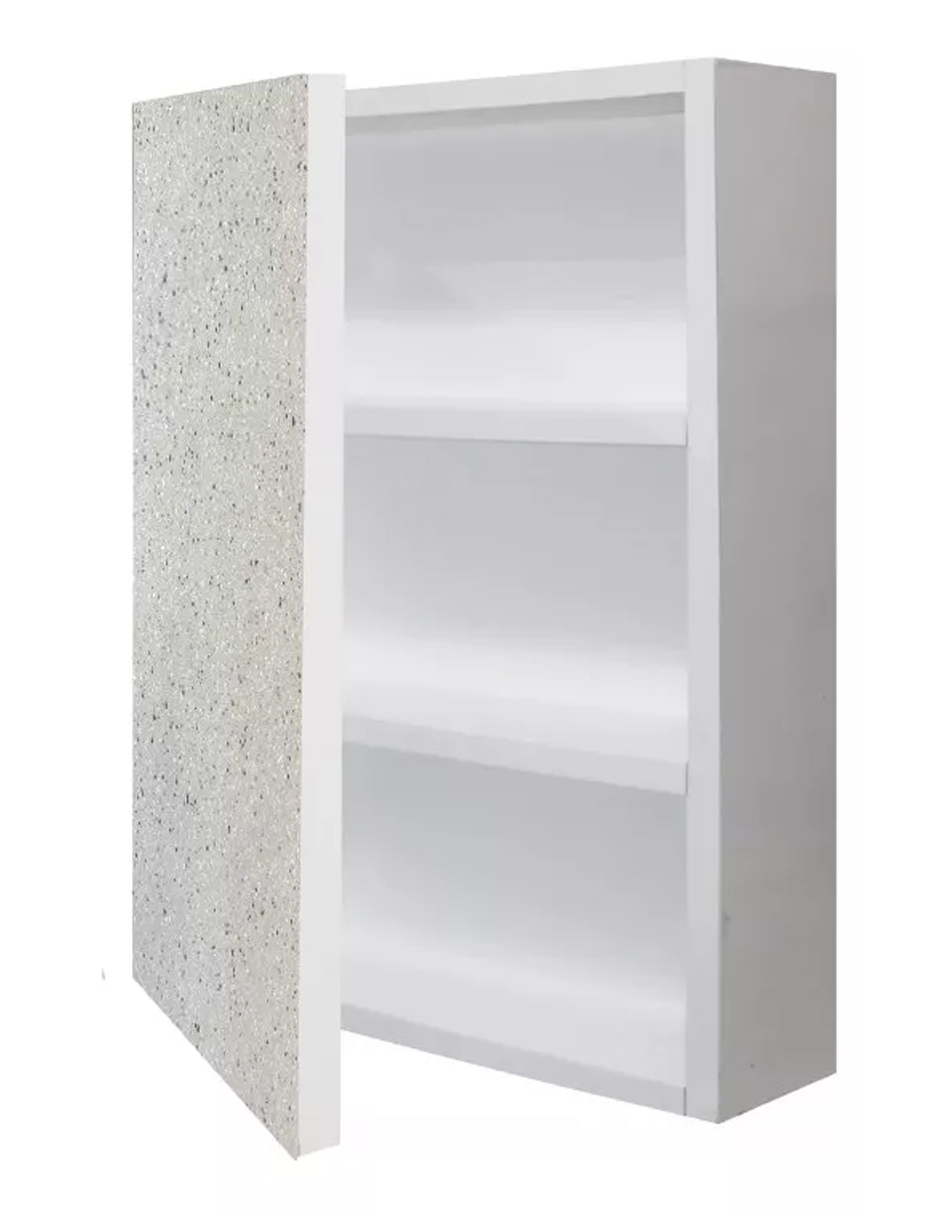 Foto 2 pulgar | Botiquin Repisa Vinil Granito 50cm Pared Primeros Auxilios Gris