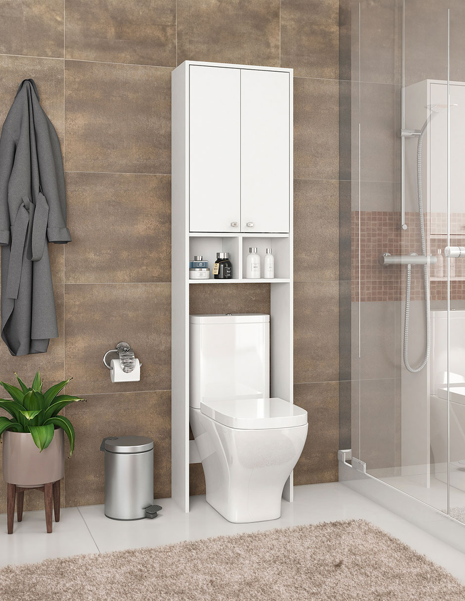 Organizador para Baño Mobi Bermejo Blanco