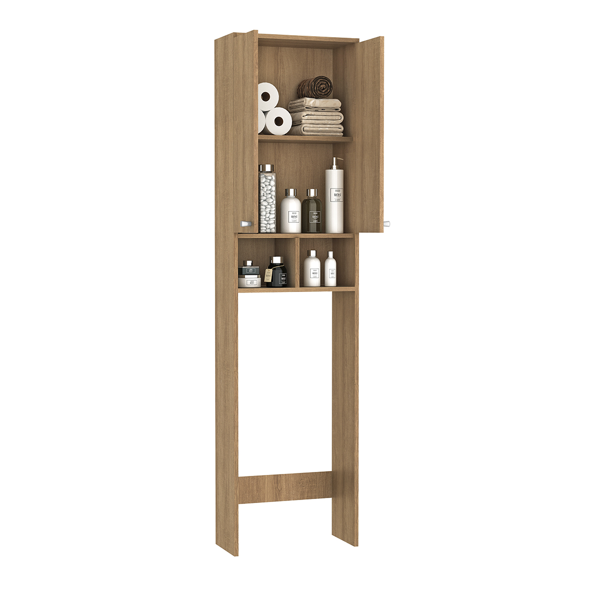 Foto 4 pulgar | Organizador Para Baño Mobi Bermejo Miel