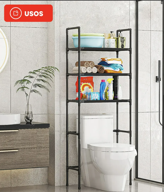 Foto 5 pulgar | Xtellar Organizador De Baño  Estante Inodoro Sanitario Regadera