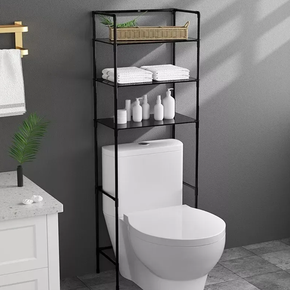 Foto 2 | Estante para Baño Eo Safe Imports Esi-19221 Negro