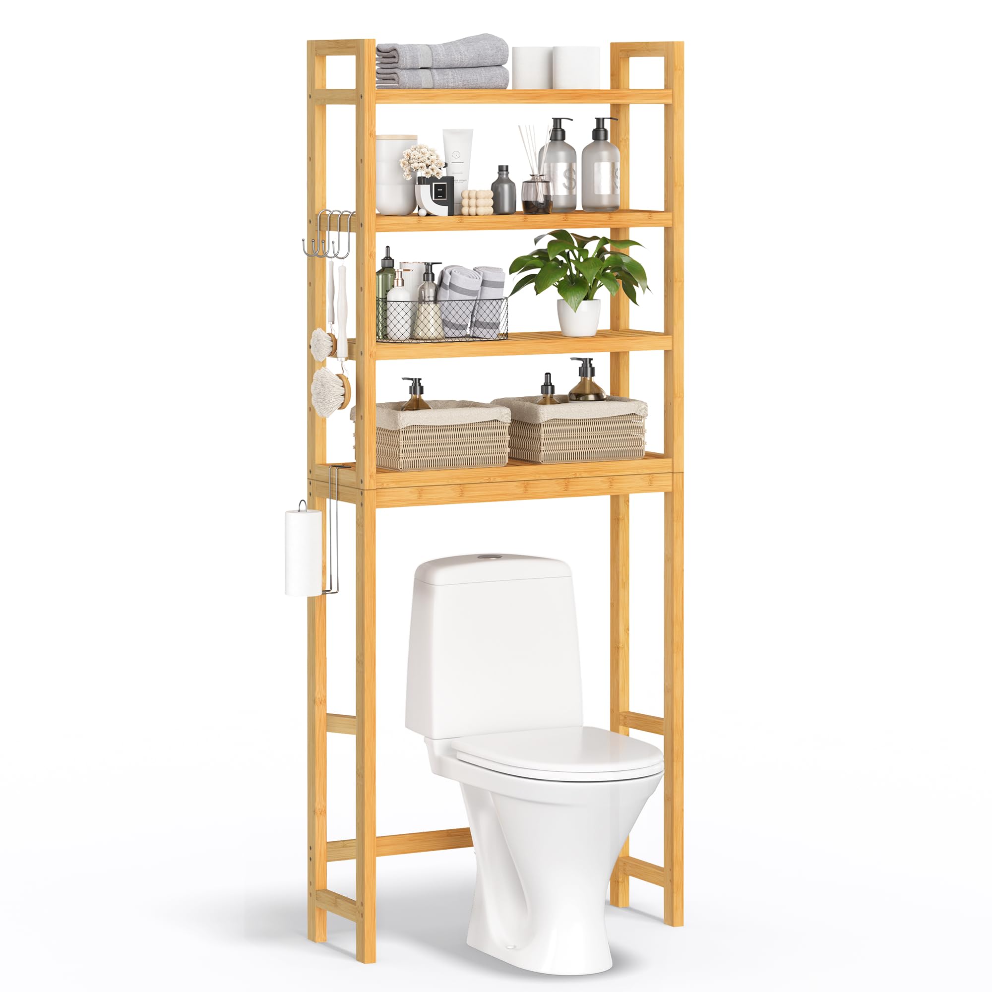 Organizador de Baño Songmics 4 Niveles Beige