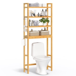 Foto 1 | Organizador de Baño Songmics 4 Niveles Beige