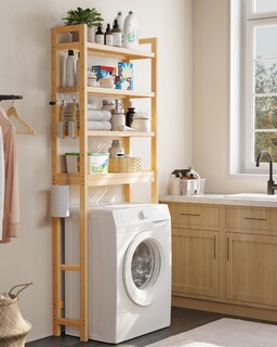 Foto 2 | Organizador de Baño Songmics 4 Niveles Beige