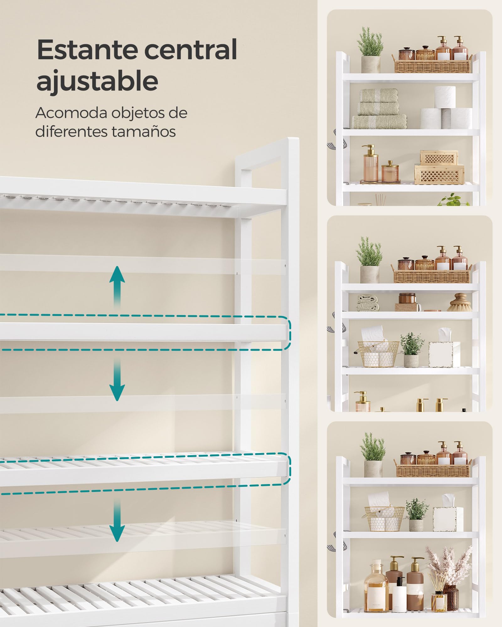 Foto 4 pulgar | Organizador de Baño Songmics Ajustable