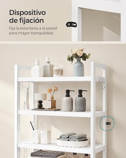 Foto 6 | Organizador de Baño Songmics Ajustable