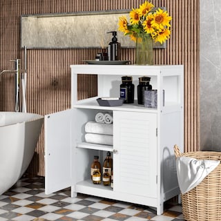 Foto 3 | Muebles De Baño Furniturer Theeslin Blanco 60 X 30 X 80 Cm