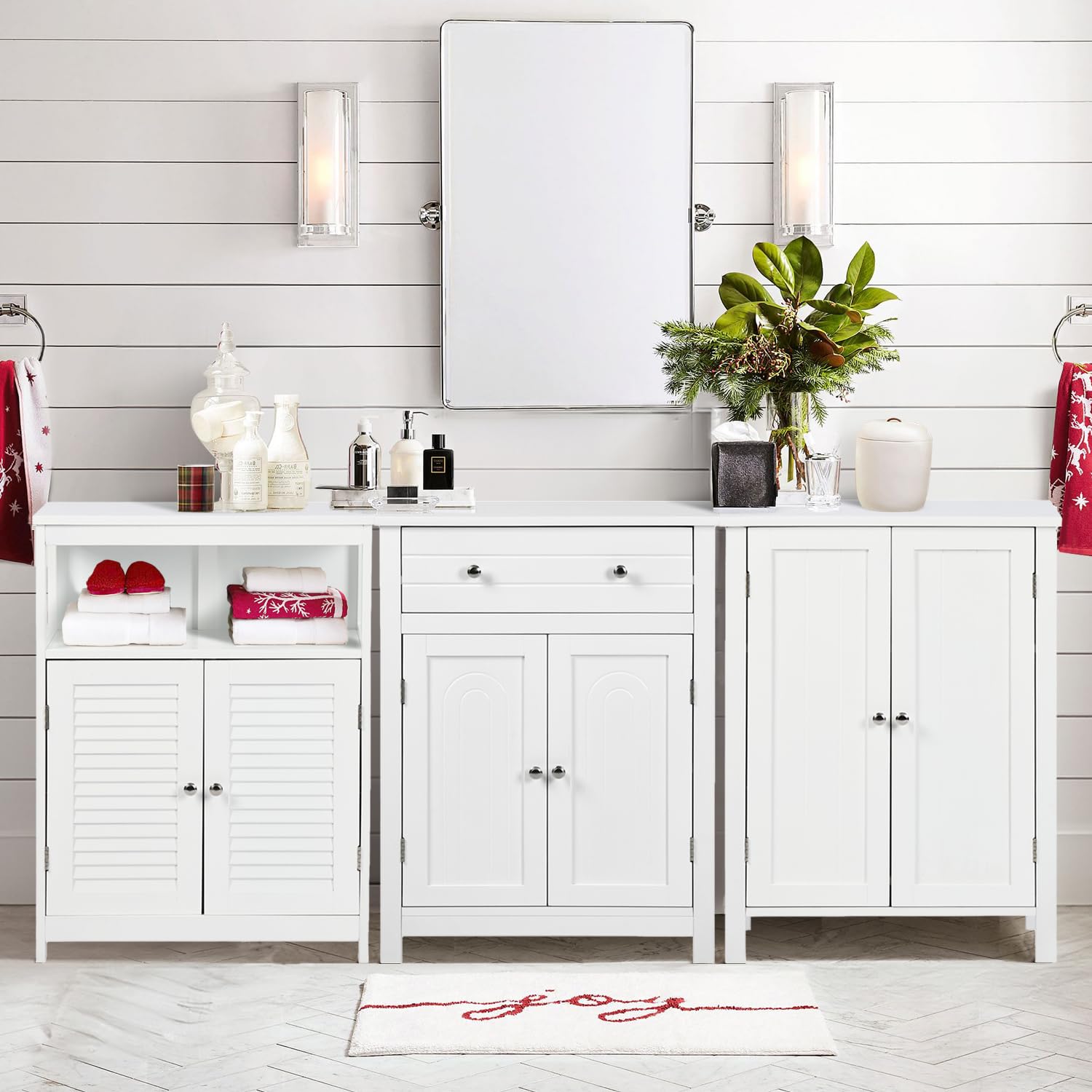 Foto 9 pulgar | Muebles De Baño Furniturer Theeslin Blanco 60 X 30 X 80 Cm