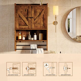 Foto 5 | Organizador de Baño Furniture Café