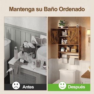 Foto 7 | Organizador de Baño Furniture Café