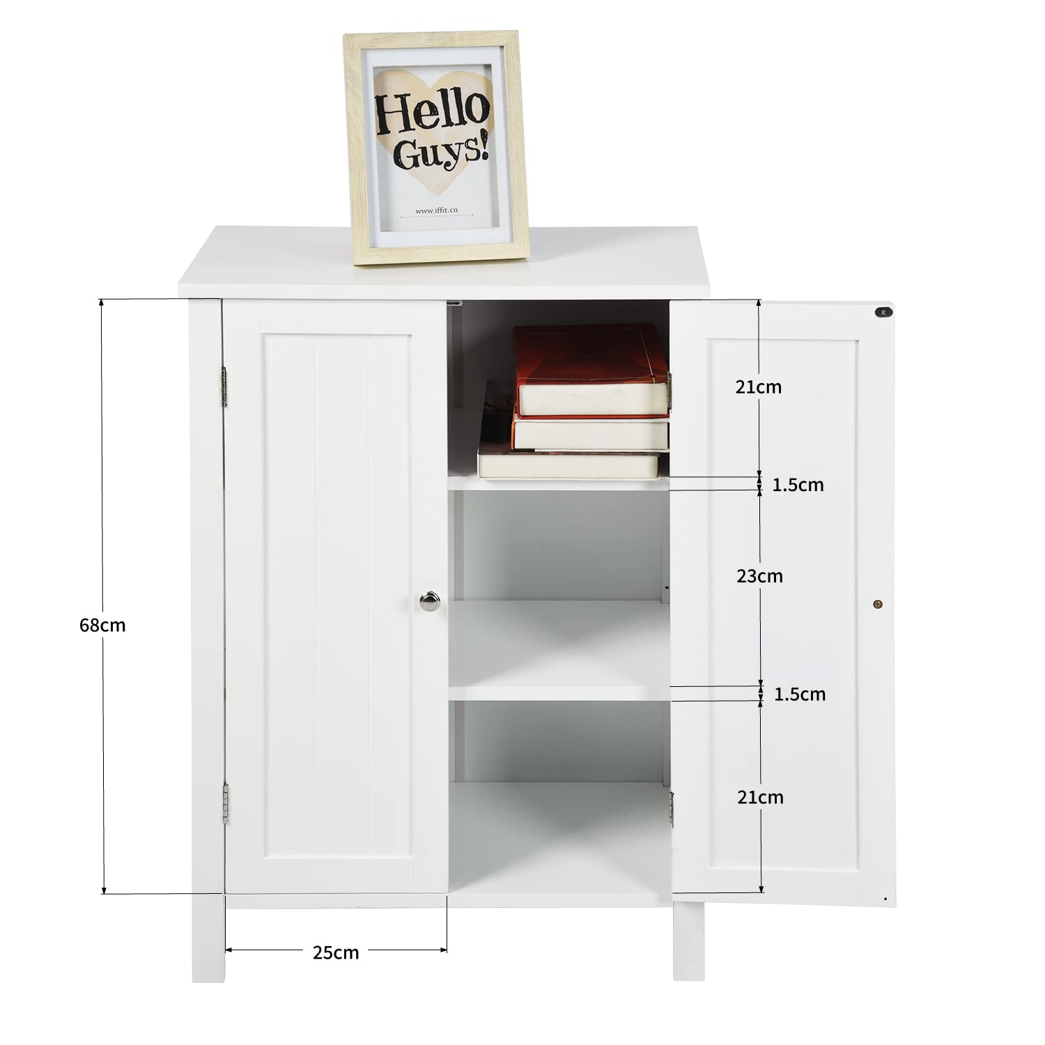 Foto 6 pulgar | Organizador de Baño Furniture Blanco