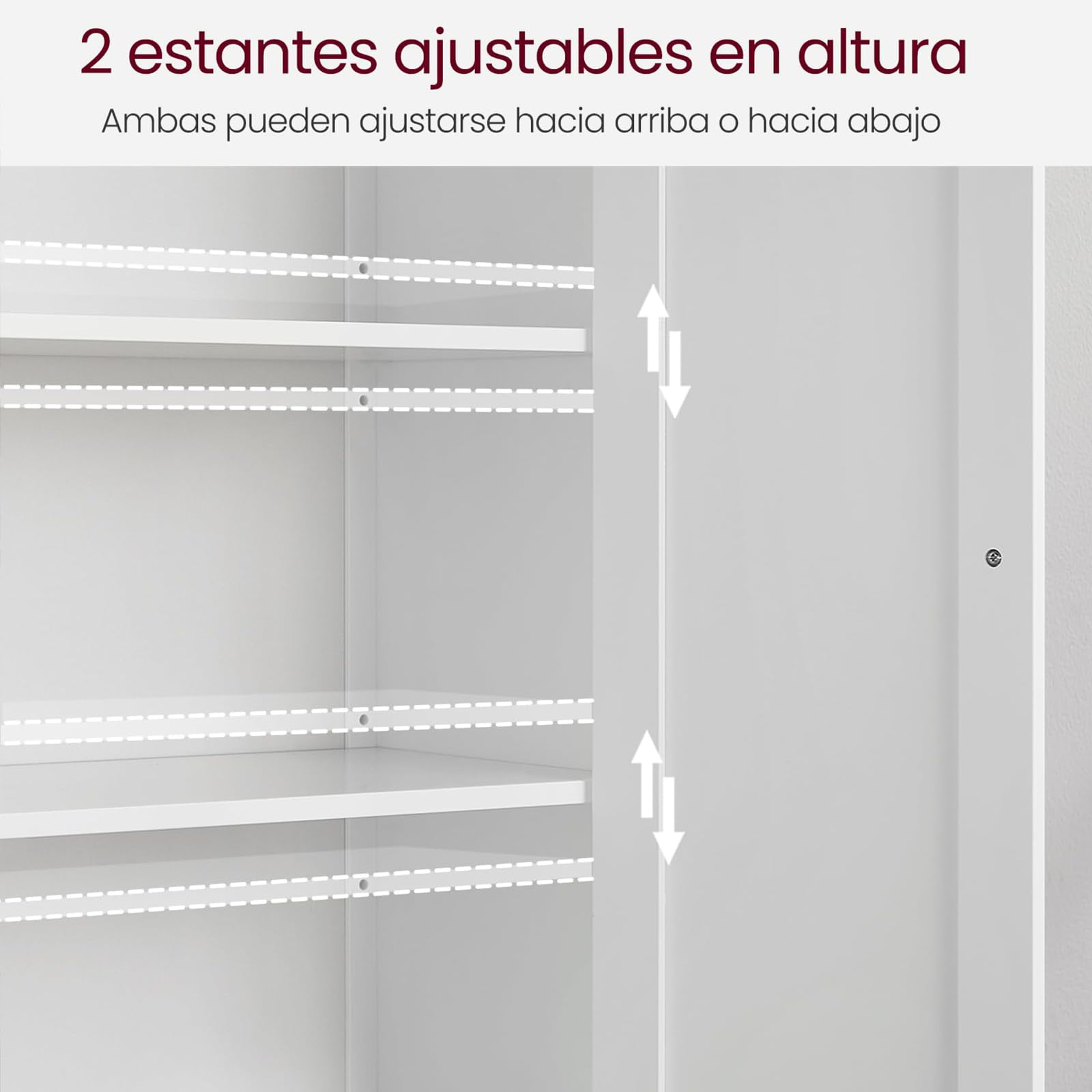Foto 7 pulgar | Organizador de Baño Furniture Blanco