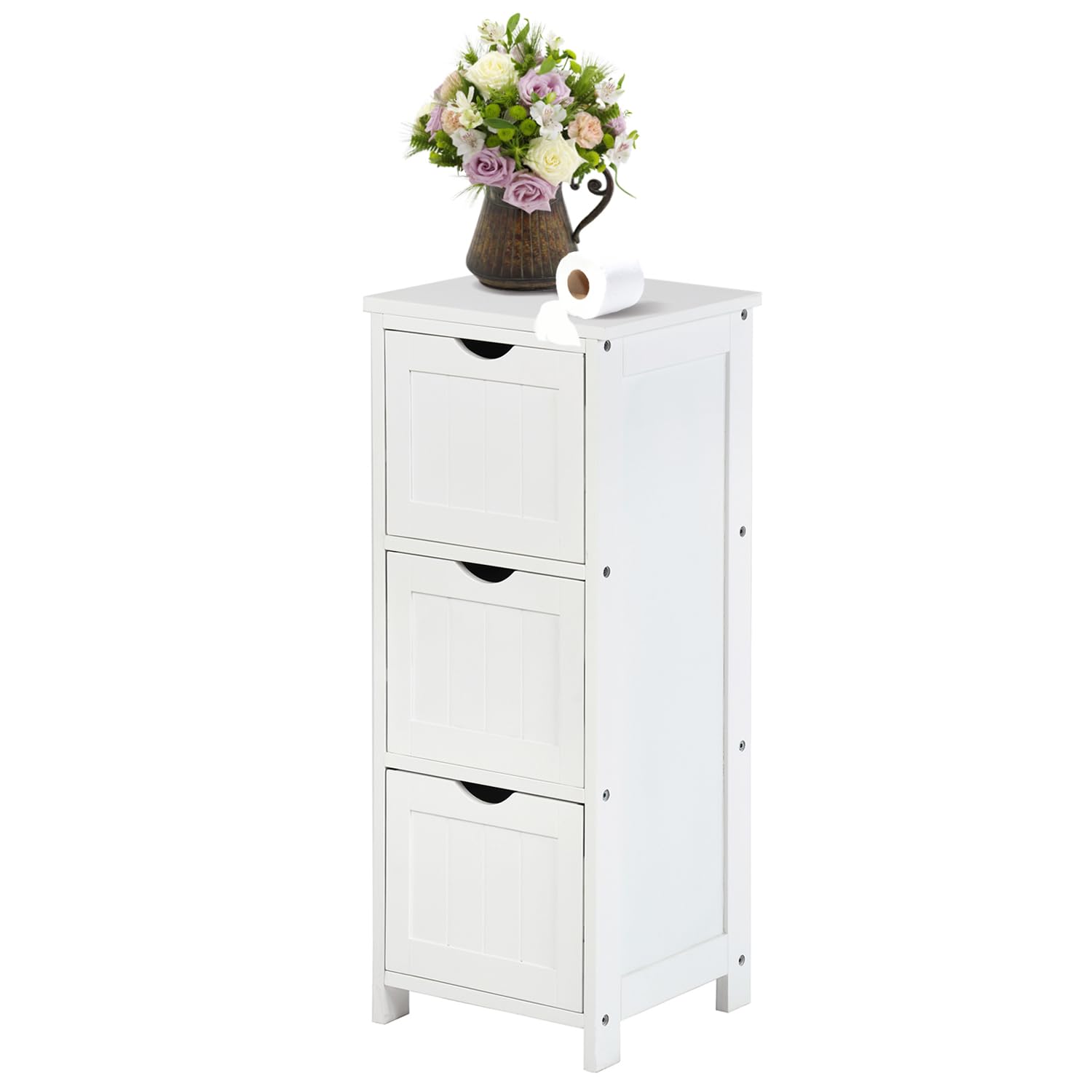 Foto 2 pulgar | Organizador de Baño Furniture Blanco