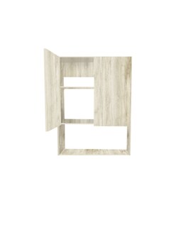 Foto 1 | Gabinete de Almacenamiento Genérico SWC-FLOTANTE color Beige
