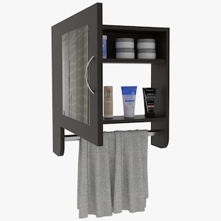 Foto 4 | Gabinete para Baño Espejo Armable Umbra color Chocolate Excelsior