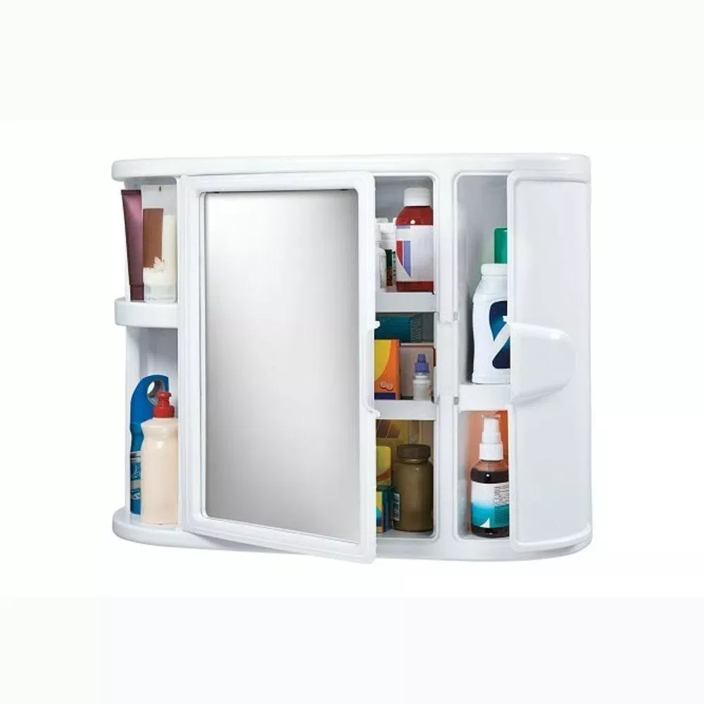 Foto 4 pulgar | Gabinete para Baño Rimax color Blanco con Espejo