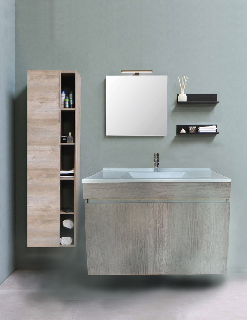 Foto 5 | Gabinete para Baño Genérica color Gris