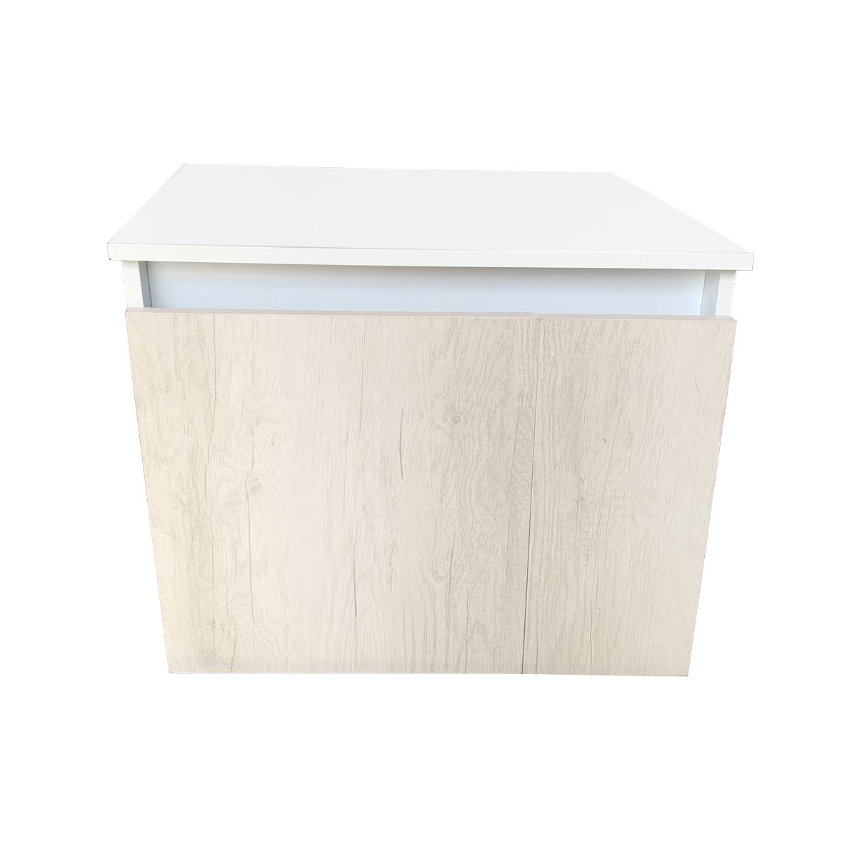 Mueble Gabinete para Baño Sin Lavamanos y Monomando Gab05 Blanco