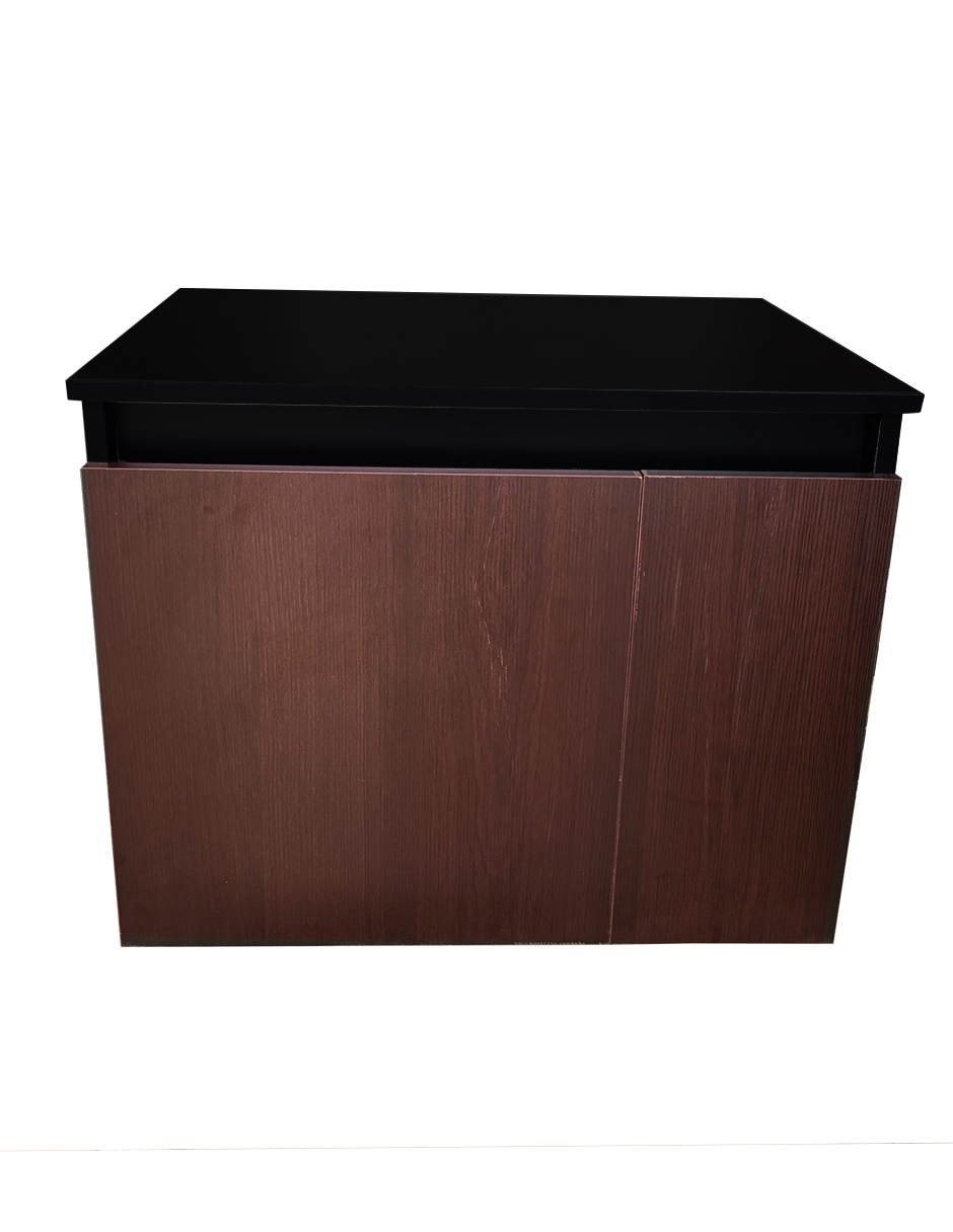 Mueble Gabinete para Baño Sin Lavamanos y Monomando Gab05 Negro