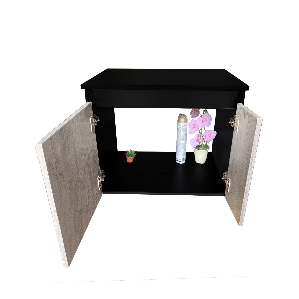 Foto 5 pulgar | Mueble Gabinete para Baño sin Lavamanos y Monomando Gab05 Negro