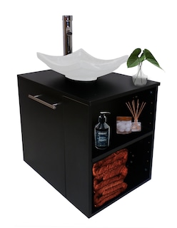 Foto 4 | Mueble Gabinete para Baño Derecho con Lavamanos y Monomando