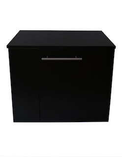 Foto 1 | Gabinete para Baño Izquierdo Flotante Negro