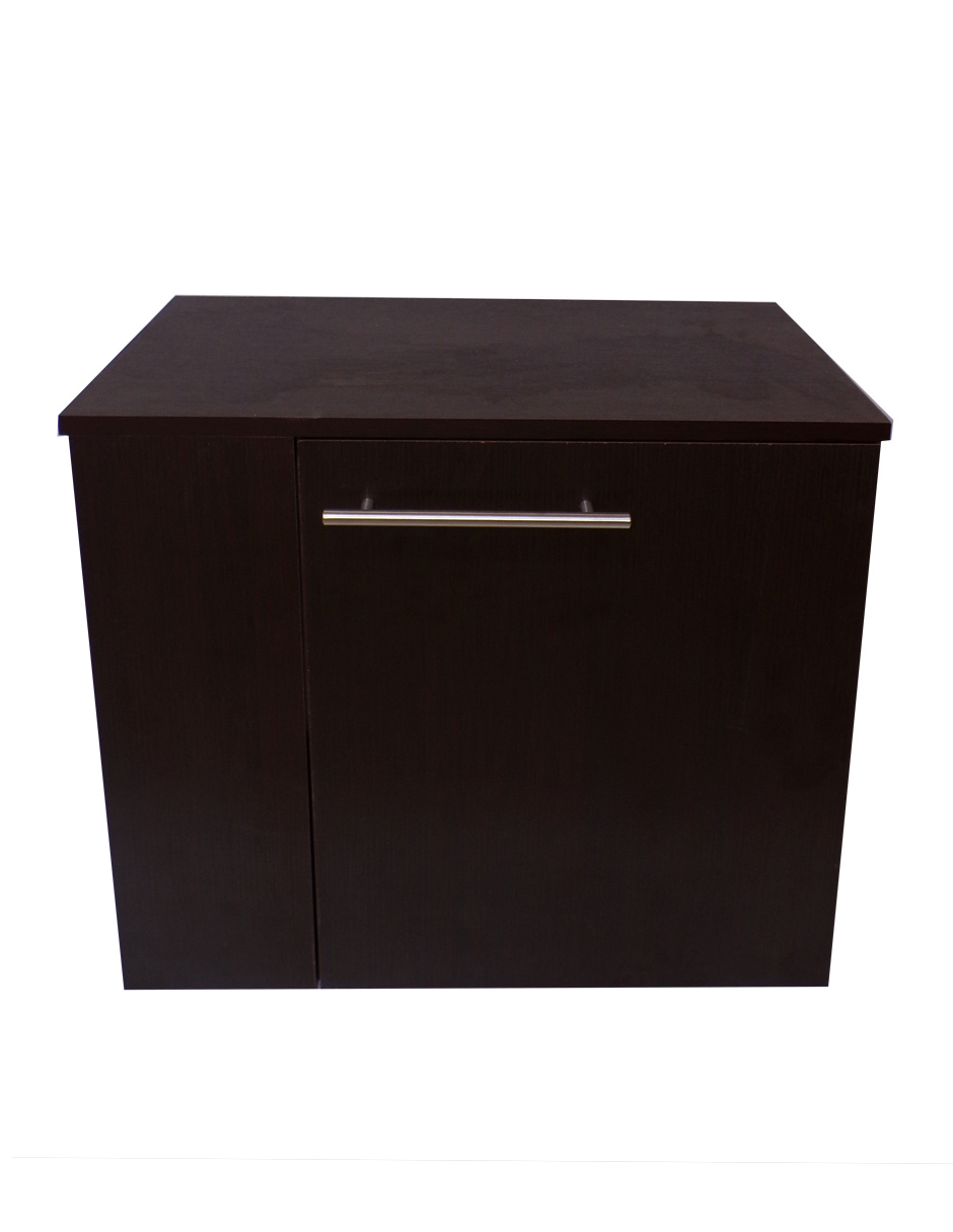 Foto 2 pulgar | Gabinete Flotante Izquierdo Marrón para Baño