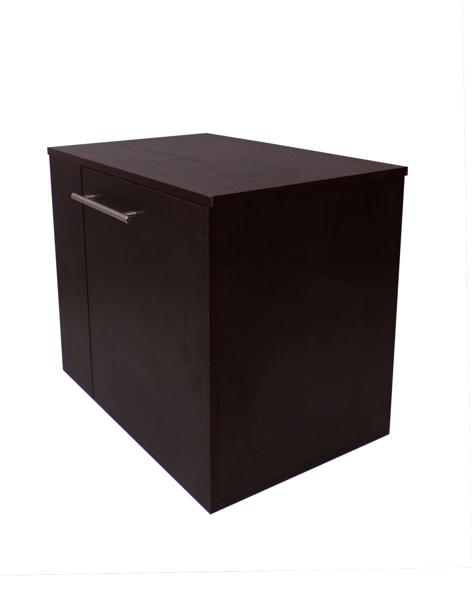 Foto 4 pulgar | Gabinete Flotante Izquierdo Marrón para Baño
