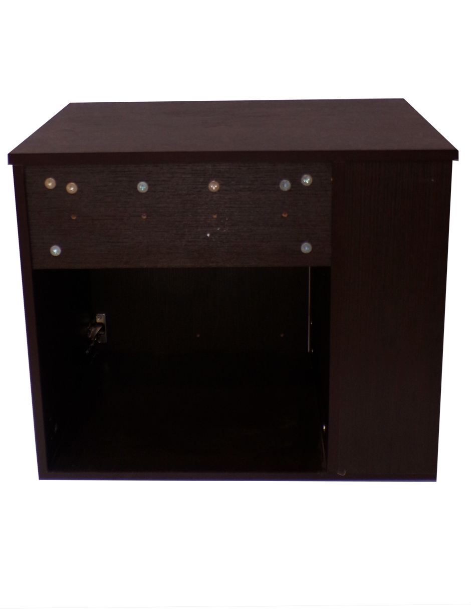 Foto 5 pulgar | Gabinete Flotante Izquierdo Marrón para Baño