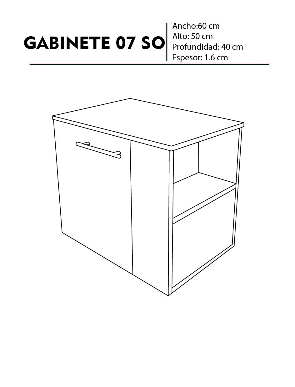 Foto 6 pulgar | Gabinete Flotante Izquierdo Marrón para Baño