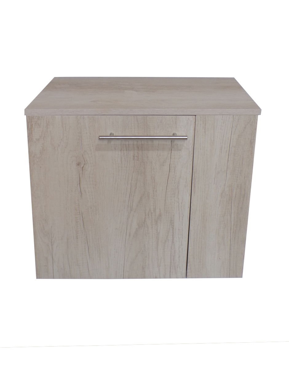 Gabinete Flotante Derecho Beige para Baño