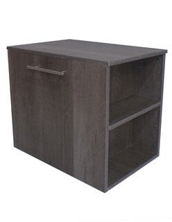 Foto 3 | Gabinete para Baño Derecho Flotante Gris