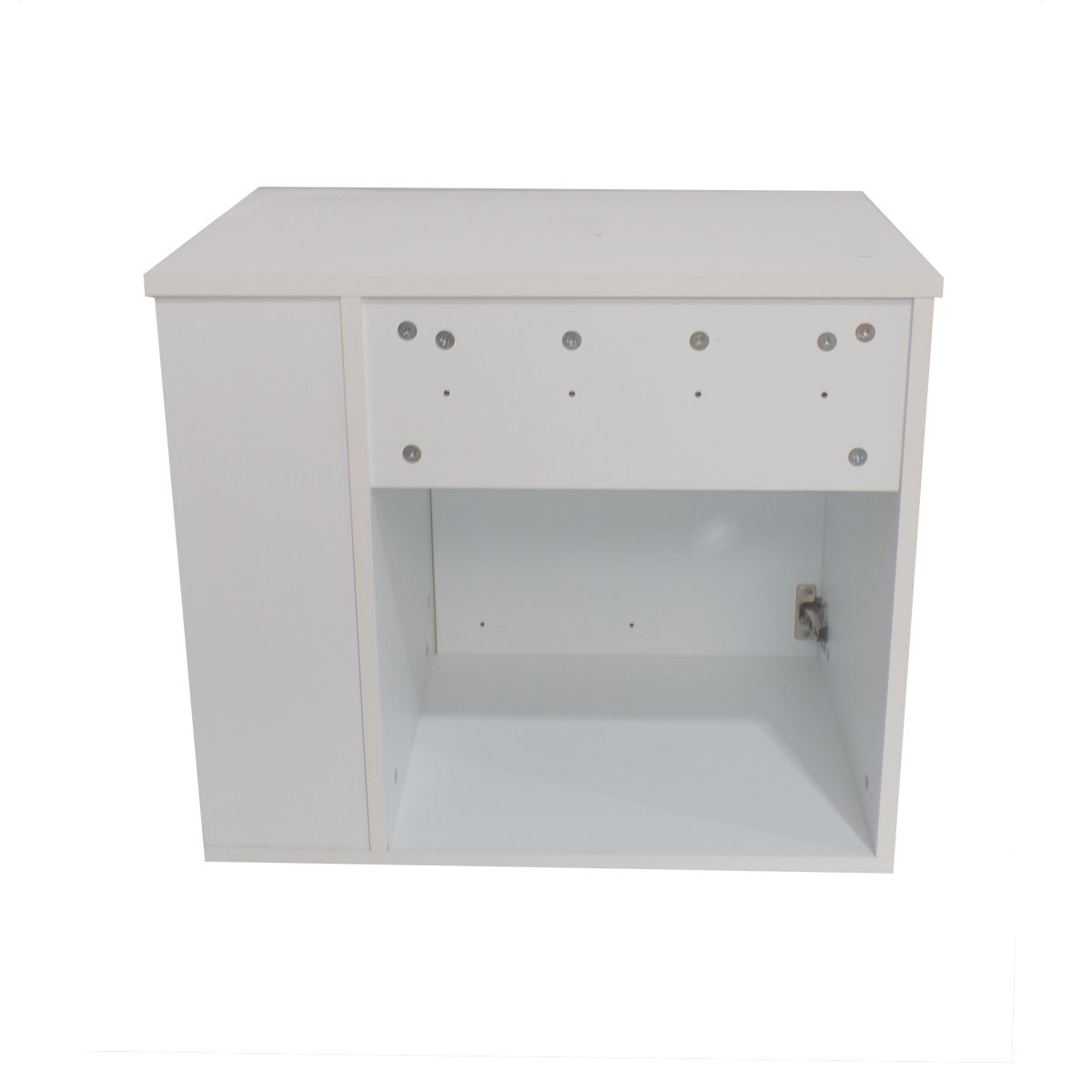 Foto 5 pulgar | Gabinete para Baño Derecho Flotante Moderno Sin Ovalin y Monomando Blanco