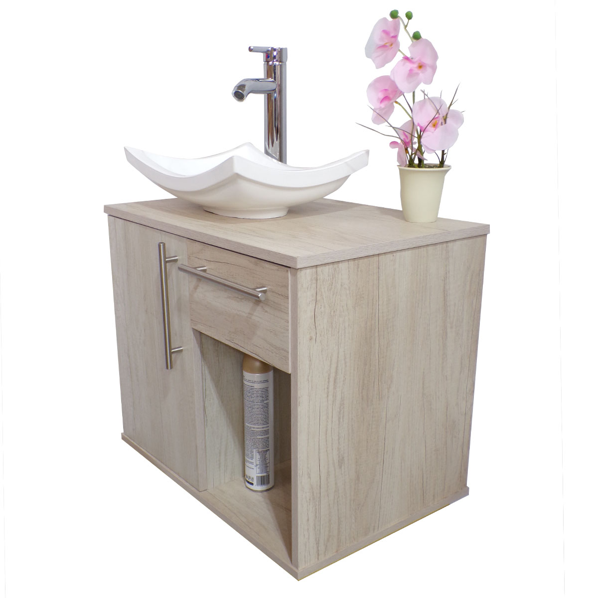 Foto 4 pulgar | Gabinete para Baño Genérica color Beige con Monomando