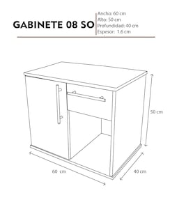 Foto 4 | Gabinete para Baño Genérica color Blanco