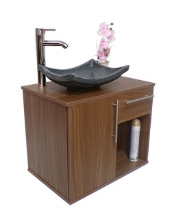 Foto 2 | Gabinete para Baño Genérica color Marrón con Monomando