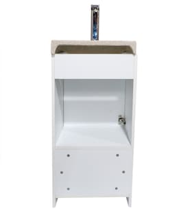 Foto 4 | Gabinete Para Baño Con Lavamanos Y Monomando