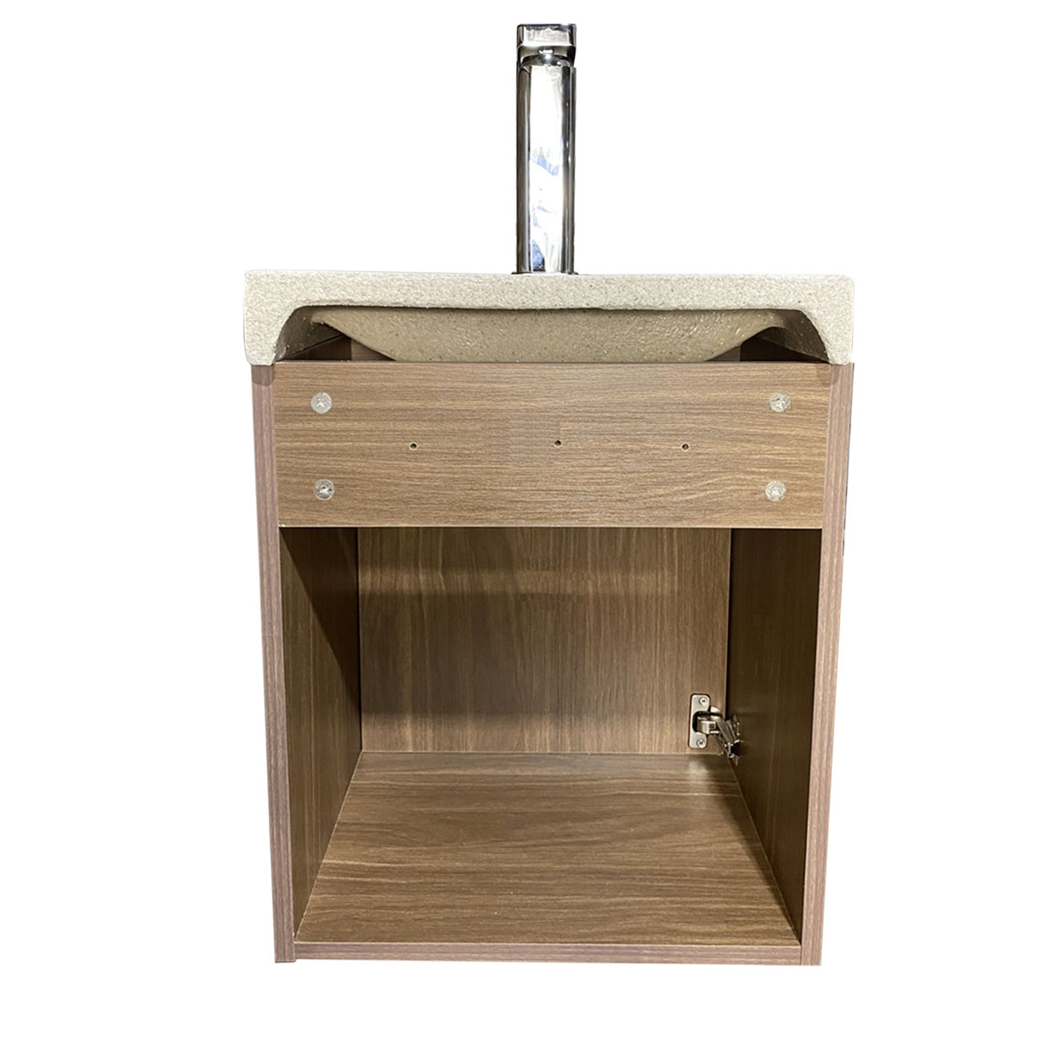 Foto 5 pulgar | Gabinete Flotante Para Baño Con Lavamanos Rectangular Y Monomando