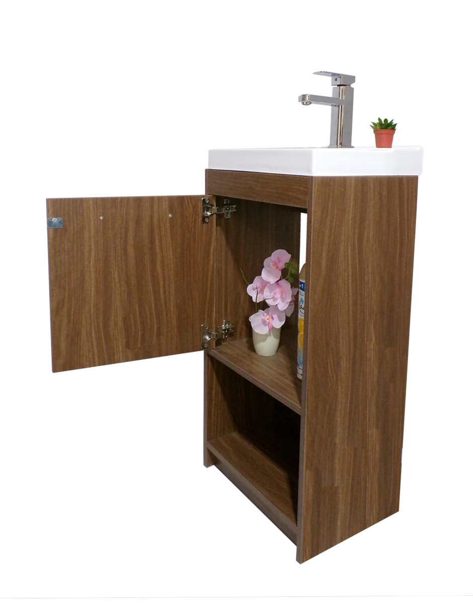 Foto 4 pulgar | Gabinete Para Baño Con Lavamanos Y Monomando