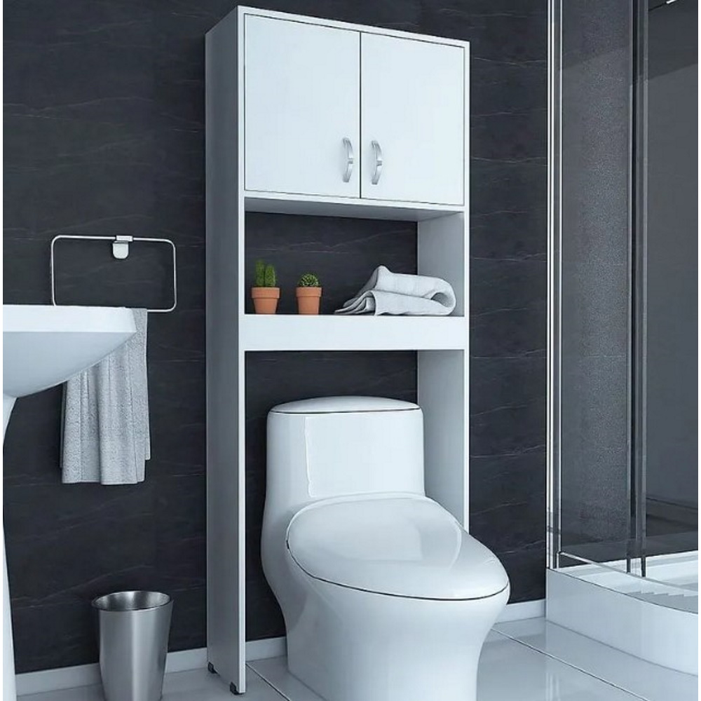 Foto 5 | Gabinete para Baño de Madera Aglomerada Excelsior Siena Blanco