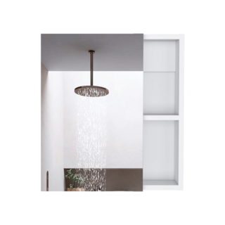 Foto 5 | Gabinete Para Baño Paralhi, Blanco, Con Puerta Espejo Y Varios Entrepaños