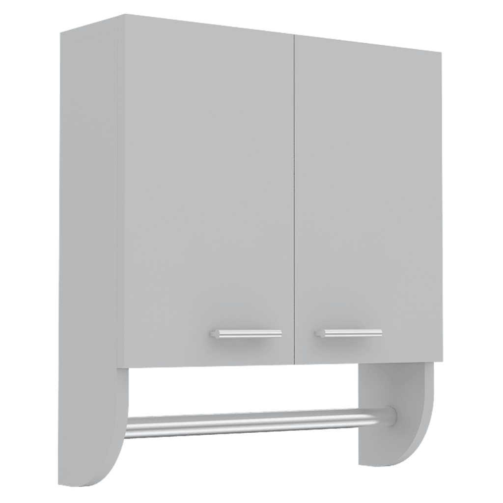 Foto 4 pulgar | Gabinete Para Baño Lupek, Blanco, Con Tubo Y Manija Metálicas