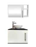 Combo de Gabinete para Baño con Ovalin y Monomando + Botiquín con Espejo