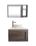 Combo de Gabinete para Baño con Ovalin y Monomando + Botiquín con Espejo