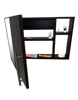 Foto 2 | Combo de Gabinete para Baño Derecho con Lavamanos y Monomando + Botiquín con Espejo