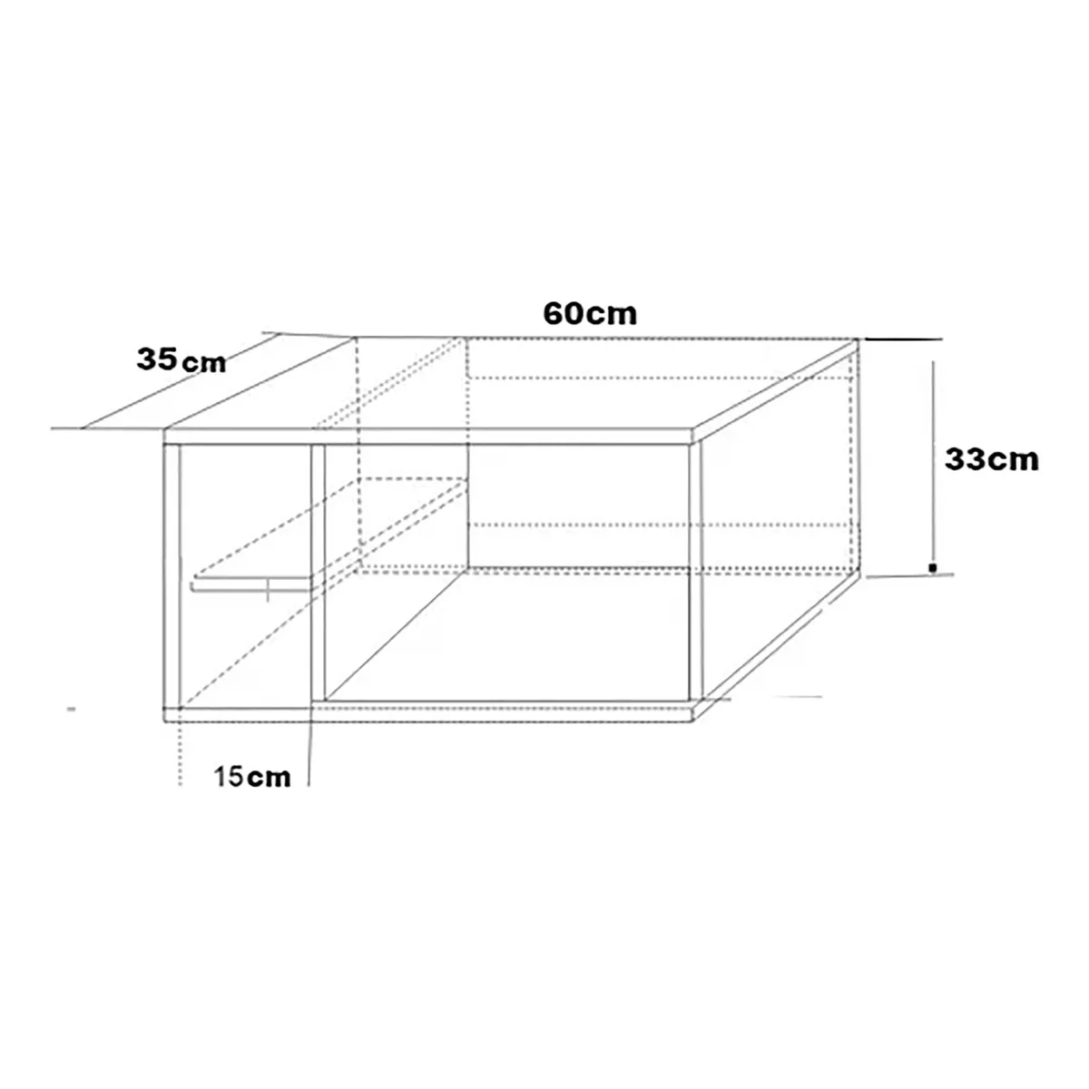 Foto 3 | Gabinete de Baño Blanco MDF Vinil