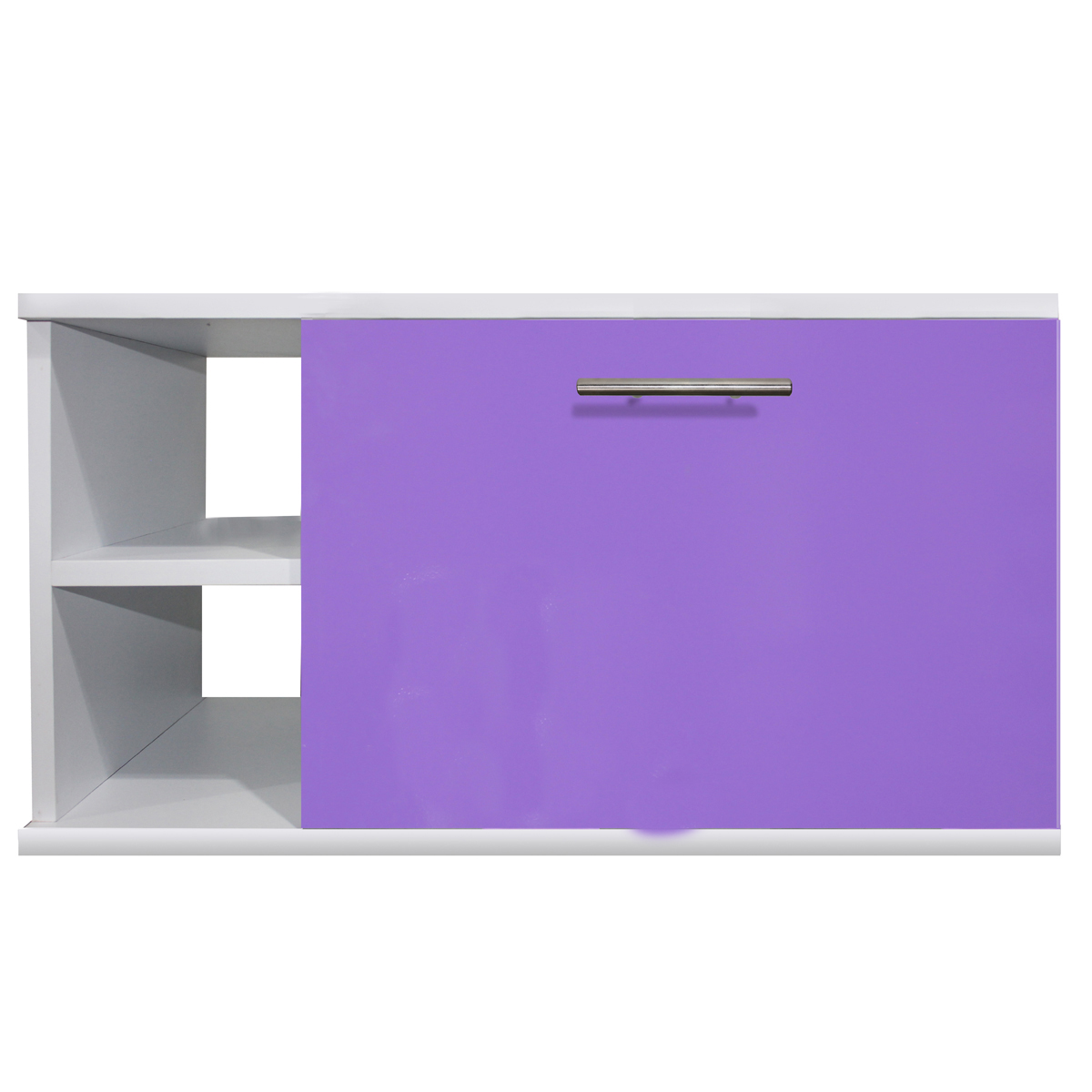 Foto 4 pulgar | Gabinete de Baño Moderno con Monomando y Ovalin Morado