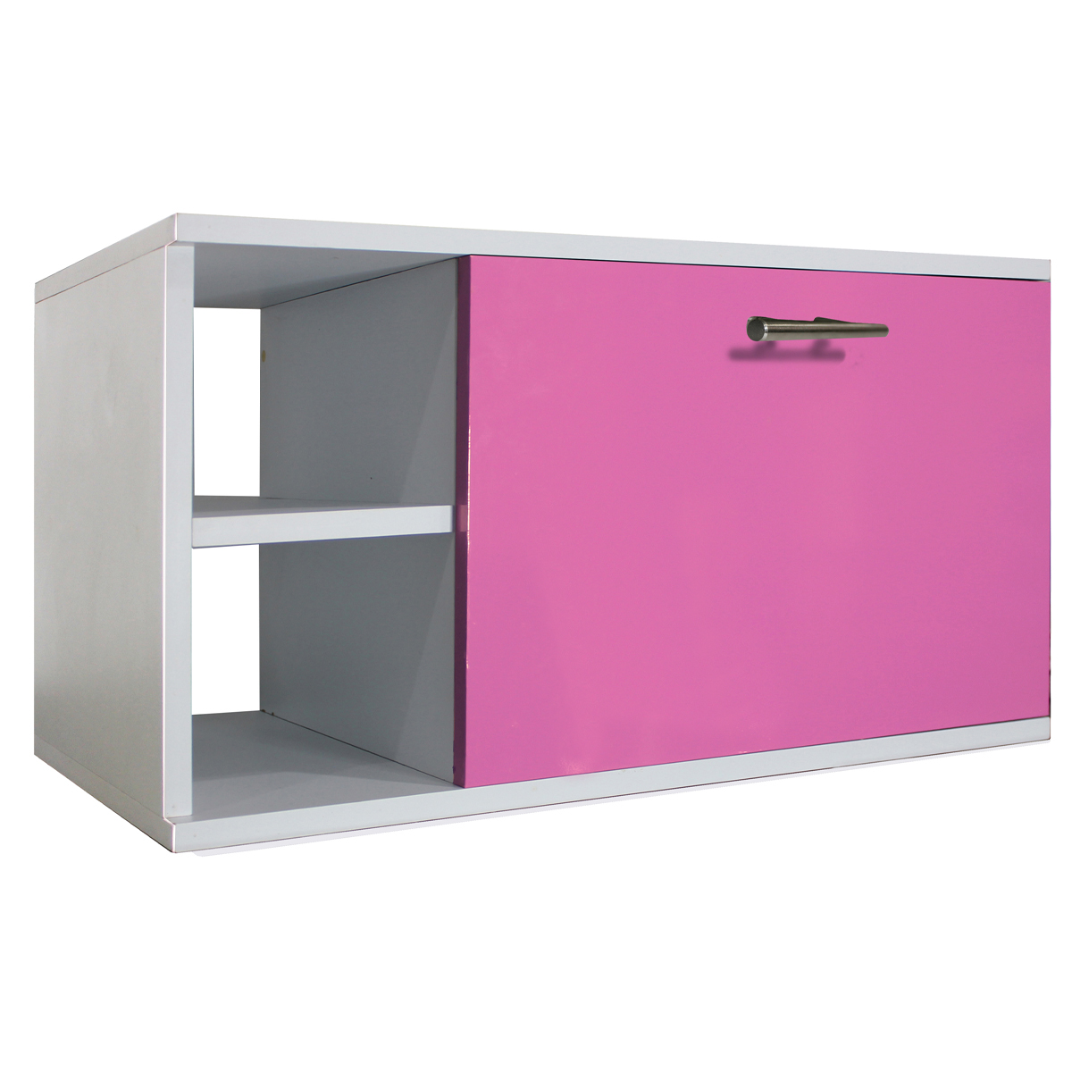 Foto 2 pulgar | Gabinete de Baño Moderno Ensamblado MDF Vinil Elegante Rosa