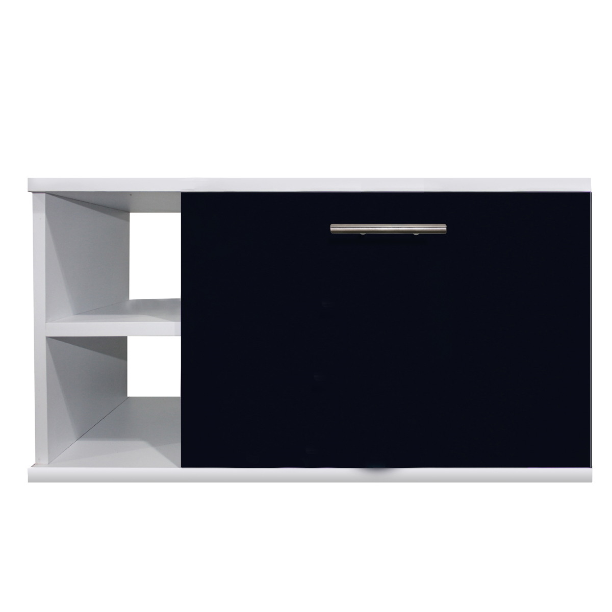 Foto 5 pulgar | Gabinete de Baño Moderno Ensamblado MDF Elegante Vinil Negro