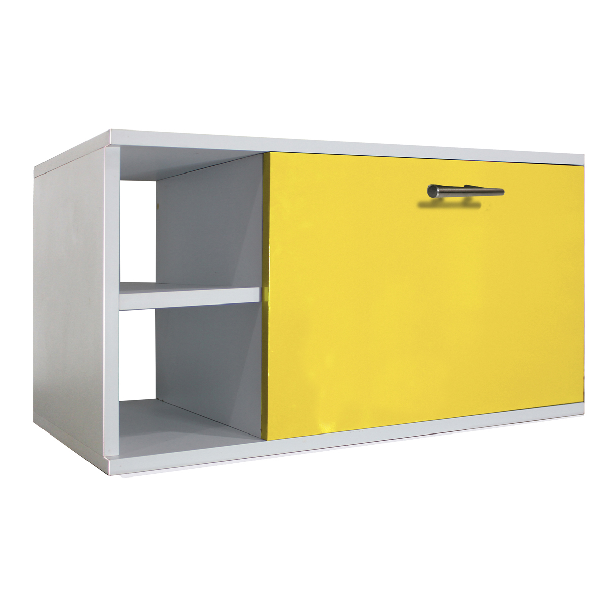 Foto 2 pulgar | Gabinete de Baño Moderno Ensamblado MDF Elegante Vinil Amarillo